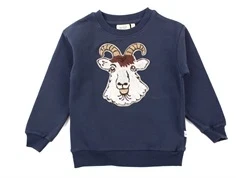 Wheat sweatshirt Goat Terry sea storm
